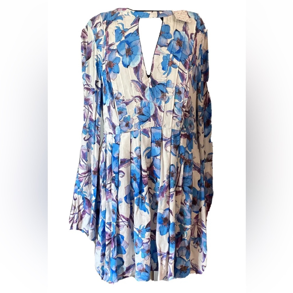 Free People Tegan Floral Mini Dress